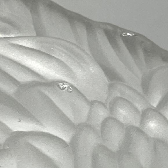 Partylite Floral Frosted Cube Candle Holder‎ - Picture 7 of 7